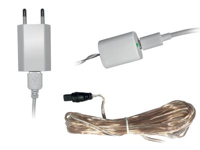 JARDIDECO Adaptateur secteur pour voile d'ombrage Led - Jardiline