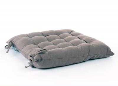 JARDIDECO Coussin pour chaise de jardin Taupe 38 x 38 cm