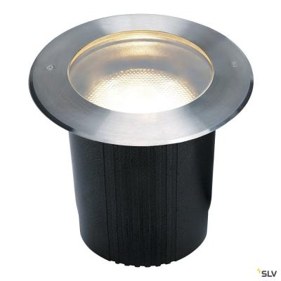 SLV DASAR 215 UNI encastr&eacute; de sol, rond, inox 316, E27, max. 80W , IP67