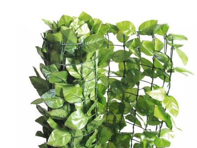 Haie artificielle Feuilles de rosier 18 m - 6 rouleaux 3 x 1 m -