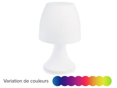 JARDIDECO ATMOSPHERA CREATEUR D'INTERIEUR Lampe &agrave; poser led multicolore (H.27cm)