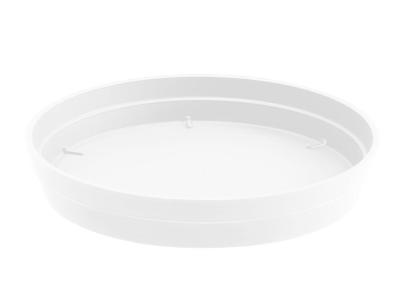 EDA Soucoupe ronde Toscane d.40cm blanc pour pots ronds 