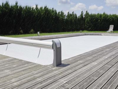 ABRIBLUE Volet de piscine hors-sol Open Aero 10,00 x 5,00 m - 