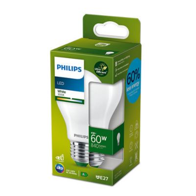 PHILIPS  LED E27 A60 4&nbsp;W 840&nbsp;lm mate 3&nbsp;000&nbsp;K