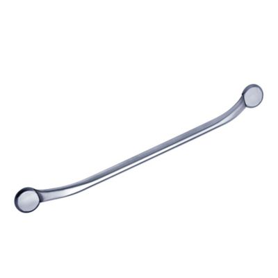 GODONNIER Barre de redressement droite  en inox bross&eacute; 70 cm