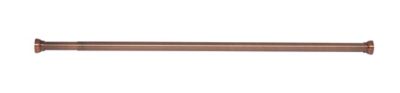  Spirella Barre tringle extensible en Alu KRETA 75-125cm Bross&eacute;