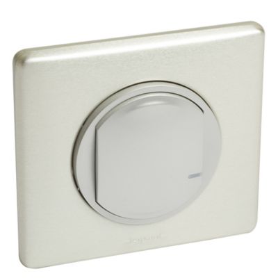 LEGRAND T&eacute;l&eacute;commande murale on/off c&eacute;liane with netatmo titane - 