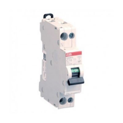 ABB  Disjoncteur modulaire phase plus neutre (PH/N) 16 A