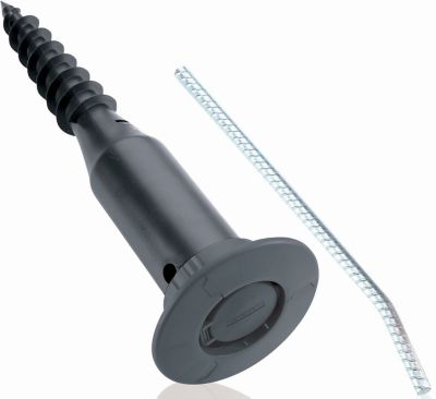 LEIFHEIT Douille de fixation  &agrave; visser ajustable pour s&eacute;choir parapluie