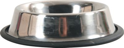 ZOLUX Ecuelle ronde inox  - Diam&egrave;tre 20 cm - 0,45 l