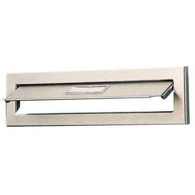 DECAYEUX Entr&eacute;e de bo&icirc;te aux lettres en inox - Grand format - 