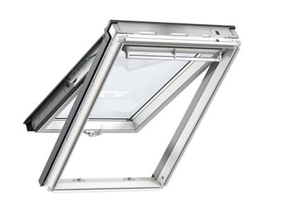 VELUX Fen&ecirc;tre de toit &agrave; projection  Tout Confort Whitefinish - bois peint en blanc L. 78 x H. 118 cm (GPL 2057 MK06)