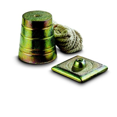 STANLEY Plomb de ma&ccedil;on avec cordon 500 g -  - 0-47-160