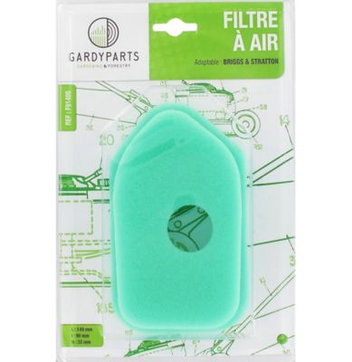 F1 DISTRIBUTION Greenstar 11707 Filtre &agrave; air adaptable Briggs & Stratton