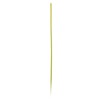 ZENITECH Gaine thermor&eacute;tractable vert / jaune, L.1 m, Diam.2.4 mm, 