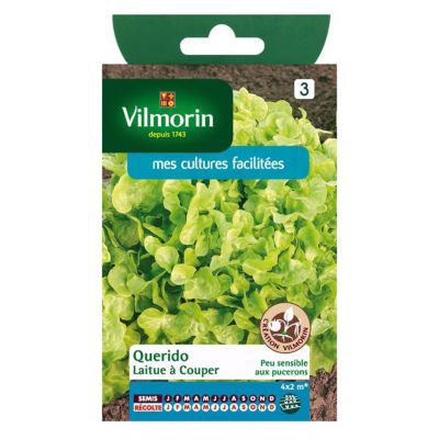 VILMORIN  - Sachet de graines Laitue &agrave; couper querido