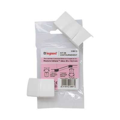 LEGRAND  - Kit de contournement - pour moulure C&eacute;liane d&eacute;co 30 x 12,5
