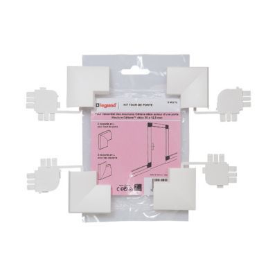 LEGRAND  - Kit tour de porte - pour moulure C&eacute;liane d&eacute;co 30 x 12,5
