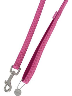 ZOLUX  Mac Leather Laisse pour Chien Fuchsia 15 mm