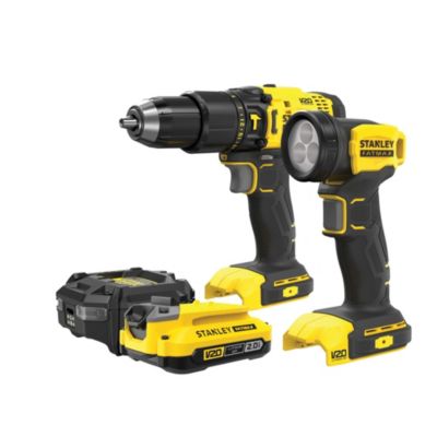 STANLEY  V20 Sfmcd711 50nm 1x2mallette+lampe De Poche Sfmck210d1 Visseuse Sans Fil 0ah