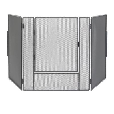 LE MARQUIER Pare-feu 3 volets MARTA XXL + porte 220 x 75 cm 