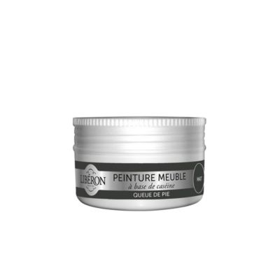 LIBERON Peinture meuble et boiserie Cas&eacute;ine  queue de pie mat 75 ml