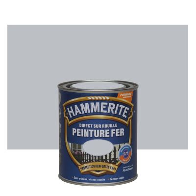 HAMMERITE  fer brillant 750ml argent 070743 - Julien