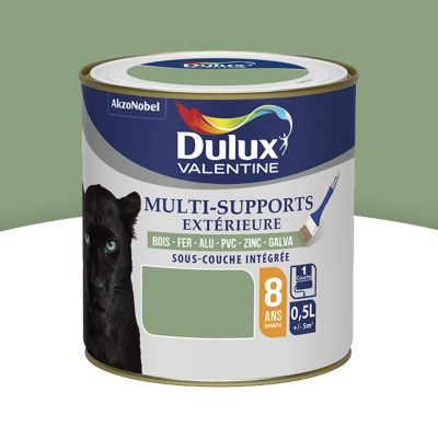 DULUX VALENTINE Valentine multisupport ext&eacute;rieure 0.5l vert provence