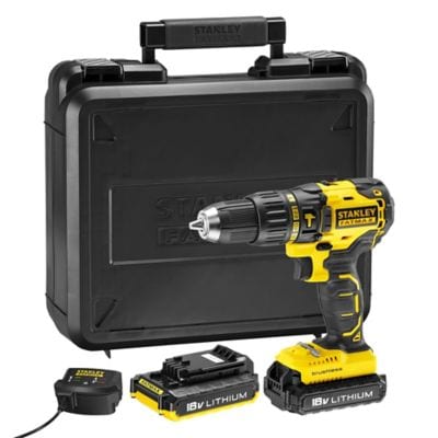 STANLEY FATMAX Perceuse &agrave; percussion sans fil brushless  MCD628D2K 18V - 2x2Ah