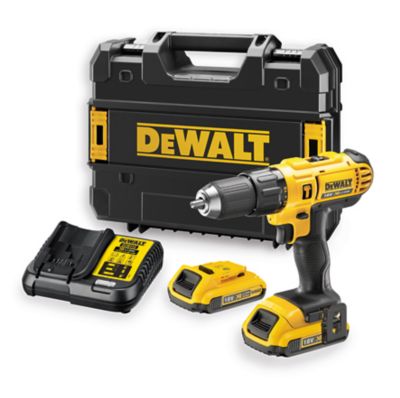 DEWALT  Dcd776d2t-qw Hammer Drill With Case Jaune
