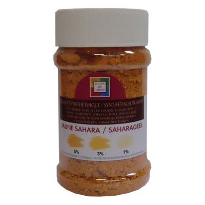 LA MALLE AUX COULEURS Centrale brico Pigment poudre Malle aux couleurs jaune sahara 250 ml