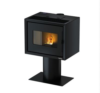 FREEPOINT Po&ecirc;le &agrave; granul&eacute;s  Modo - Noir - 9,3 kW 