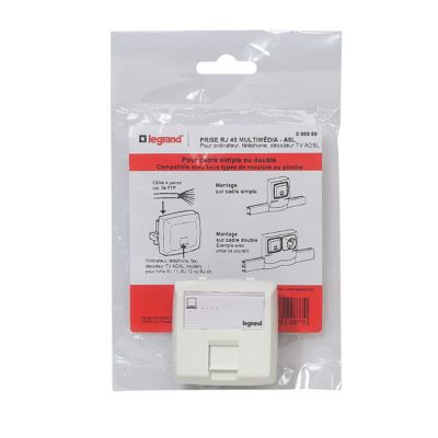 LEGRAND  - DLP prise RJ45 cat5 composable saillie