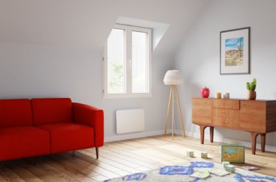 NOIROT Radiateur &eacute;lectrique &agrave; inertie s&egrave;che  Tectonia 1000W blanc