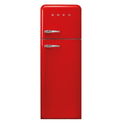 SMEG R&eacute;frig&eacute;rateur cong&eacute;lateur &agrave; poser FAB30RRD6 rouge - 222L / 72L - H.181,5cm x L.68,5cm x P.86cm