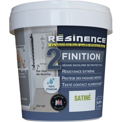 RESINENCE  R&eacute;sine de Finition Protecteur, Incolore, 0.25 l