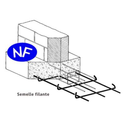 KDI Semelle plate S3 7 35 - 3ml 