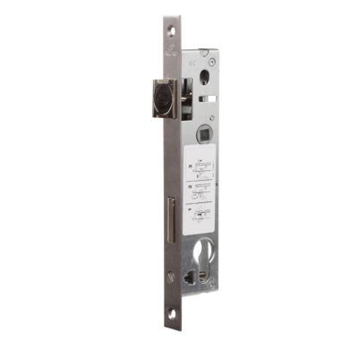 BRICARD Serrure &agrave; encastrer avec cylindre m&eacute;tal  axe 21 mm enTraxe 92 mm