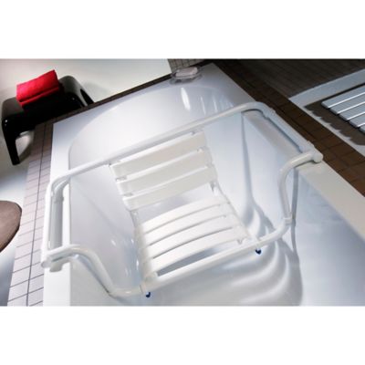 GODONNIER Plomberie - Si&egrave;ge de bain &agrave; poser extensible charge 140 Kg