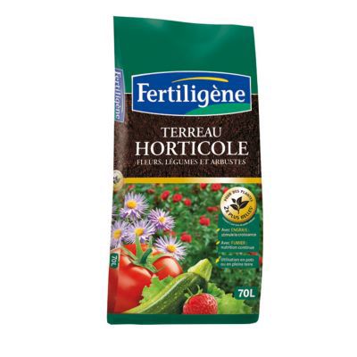 FERTILIGENE  Trio Terreau horticole 70 litres