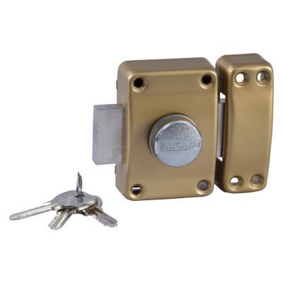 BRICARD Verrou Alpha &agrave; bouton &oslash;22 mm / 50 mm