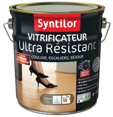 SYNTILOR  - Vitrificateur Parquet Ultra Resistant 2,5L Incolore Satin&eacute;