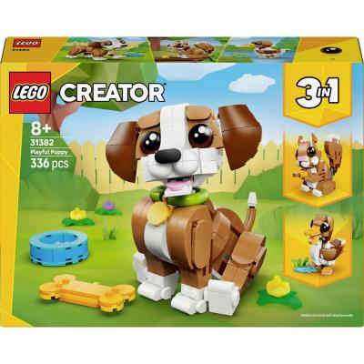 LEGO Creator 3-en-1 - Les Adorables Animaux : le Chiot Joueur - 31382