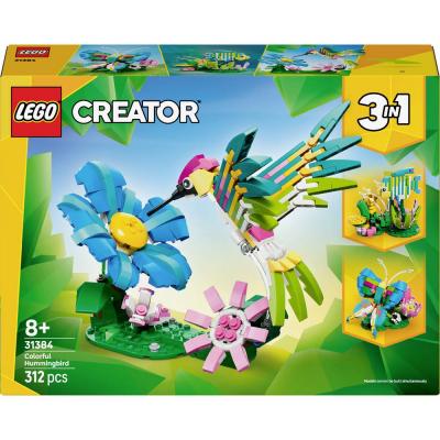 LEGO Creator 3-en-1 31384 Animaux sauvages : le colibri color&eacute; - Neuf