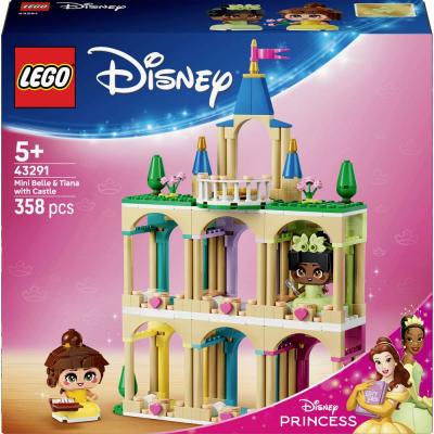LEGO Disney Princess 43291 Belle et Tiana miniatures avec un ch&acirc;teau