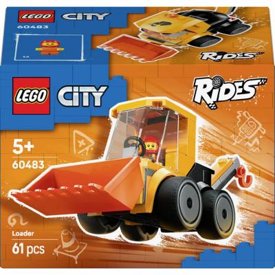 LEGO City 60483 V&eacute;hicules - La chargeuse de chantier - Neuf