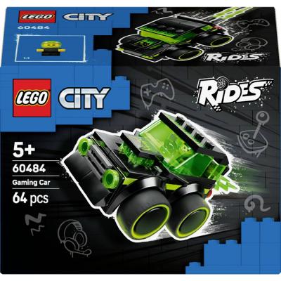 LEGO City 60484 V&eacute;hicules - La voiture de course de jeu vid&eacute;o - Neuf