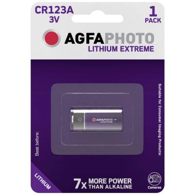 AGFA  1 Cr 123 A Cr 123 A Piles One Size Black