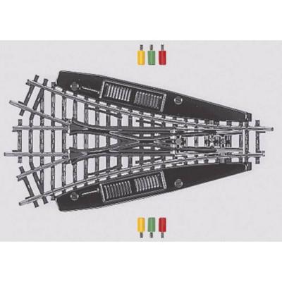 MARKLIN M&auml;rklin - 2270 - Mod&eacute;lisme Ferroviaire - Rail - Aiguillage - Triple - R424,6 mm