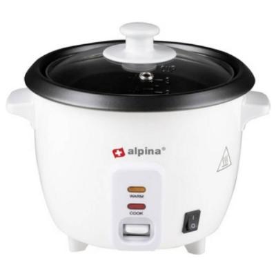 ALPINA  - Cuiseur de riz &eacute;lectrique 300W Cuiseur de riz &agrave; vapeur 0,6L